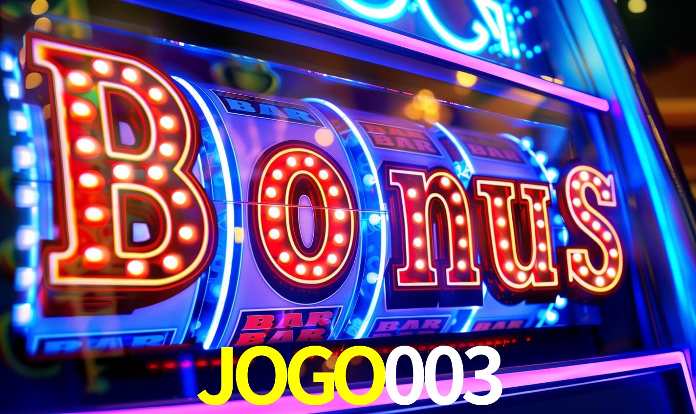 Bônus de Boas-Vindas JOGO003